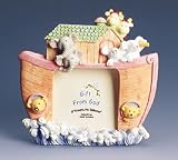 Noah's Ark Adorable Photo Frame for Baby's Nursery Decor