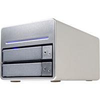 Speicherkarten: Raid Sonic Stardom ST-3620-2S-WABC Geh�use 3� 2 Laufwerk FW400/FW800/USB2.0 Silber