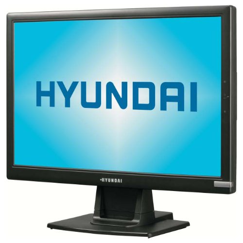 Heimkinosysteme: Hyundai ImageQuest X 91 W 19 Zoll TFT-Monitor DVI schwarz (Kontrast 500:1, 8 Ms Reaktionszeit)
