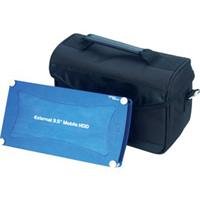 TV Ger&auml;te: techsolo TMR-3581 blau Festplattenrahmen extern 3� 1 Laufwerk USB2.0/S-ATA Blau