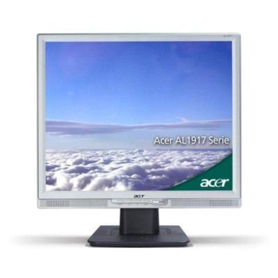 Elektronik und Foto: Acer AL1917Asd 19 Zoll TFT-Monitor DVI schwarz/silber (Kontrast 700:1, 8 ms Reaktionszeit)