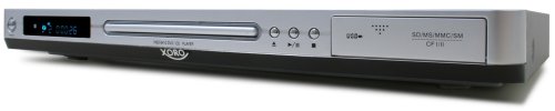 Computerzubeh&ouml;r: Xoro HSD 8410 MPEG4 DVD-Player HDMI silber
