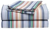 Tommy Hilfiger Sterling Stripe Printed Sheet Set Twin Sheet Set