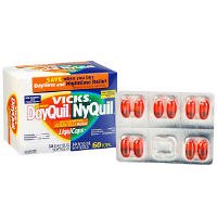 Dayquil/Nyquil-Vicks Cold/Flu Relief Medication, 60 Liquid Gels