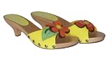 Miu Miu by Prada Wooden Platform Shoes Patent Leather Heels- OnlyModa, 39