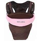 Maclaren Baby Carrier - Coffee Brown/ Powder Pink