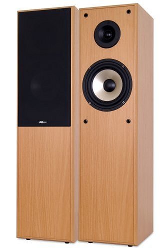 Digitalkameras: DK Digital LS 180 2-Wege Standlautsprecher-Set buche