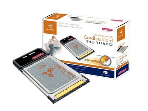 Festplatten: Sitecom WL-170 Wireless Network PC Card 54g Turbo Funk-LAN Adapter PCMCIA 2.4 GHz 54 Mbps