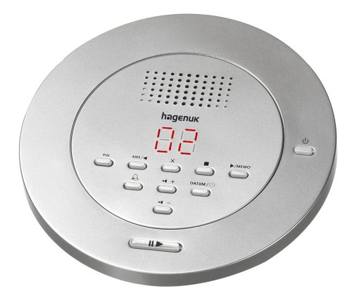 Heimkinosysteme: Hagenuk Anrufbeantworter Classico silber