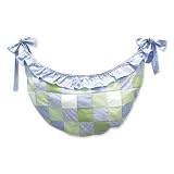 Blue and Sage Patchwork - Toy Bag