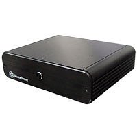 Festplatten: SilverStone SST-LC07B Schwarz PC Geh�use Tiny Tower nanoITX Schwarz