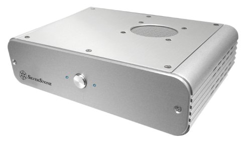 Festplatten: SilverStone SST-LC07S Silber PC Geh�use Tiny Tower nanoITX Silber