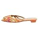 Miu Miu Women's Leather Peep Toe Slide