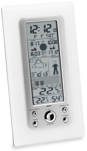 Elektronik und Foto: Addex TZ 228 Wetterstation weiss