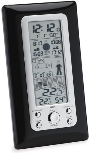 Elektronik und Foto: Addex TZ 228 Wetterstation schwarz