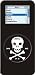 Skull Design - Apple iPod nano (1st Generation) 1GB 2GB 4GB Hard Case iJacket - Shock Absorbent Hard Protective Faceplate Cover + FREE iPod nano Screen and Surface Protector Shield