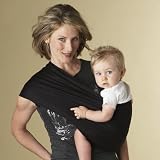 HotSlings Stretch Baby Pouch Black (S/M)