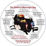 DadGear Messenger Diaper Bag Pro (Elephany Grey)