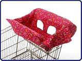 Babe Ease Clean Shopper Shopping Cart Cover ~ Flower Power