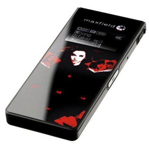MP3 Player: Maxfield MAX-SIN TOUCH Tragbarer MP3-Player "Tokio Hotel Edition" 1 GB schwarz