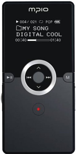 MP3 Player: MPIO FY-800 FM Tragbarer MP3-Player 512 MB mit FM-Tuner schwarz