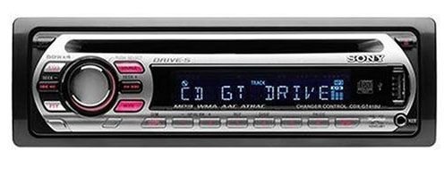 Festplatten: Sony CDX GT 410 U MP3-CD-Tuner silber