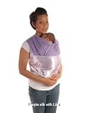 Moby D Baby Carrier-Purple Silk w/Lilac