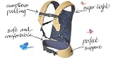 Patapum Toddler Carrier-Khaki
