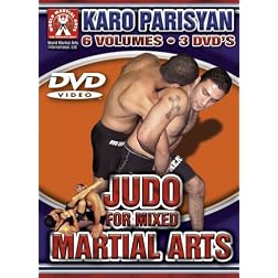 Karo Parisyan Judo for Mixed Martial Arts 3 Disc DVD 6 Volumes on 3 Dvds World Martial Arts International Groundfighter