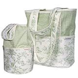 daiper bag-tote - color etoile green
