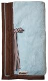 All Weather Woobee Baby Blanket - Blueberry/chocolate