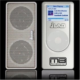 Telekommunikation: JLab MiniBlaster&trade; Lautsprecher for Apple iPod� nano Gen1 Wei�