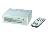 TV Ger&auml;te: TECHSOLO TMV-330 portabler MM Player DivX MPEG4 MP3 WMA JPEG VOB DVD Audio 5.1 Composite SVideo RGB