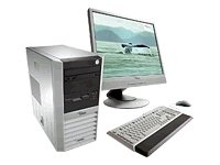 Festnetztelefone: FSC EsprimoP CeleronD 352 3200 2x256MB 80GBSATA II 7200rpm 2x256MB WXPP + Recover