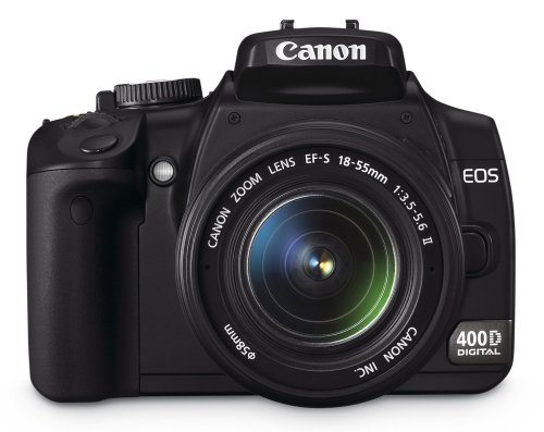 Camcorder: Canon EOS 400D SLR-Digitalkamera (10 Megapixel) inkl EF-S 18-55 und 55-200 KIT
