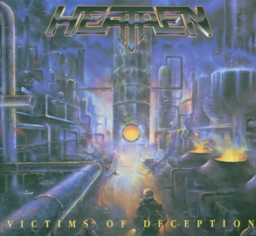 Victims of Deception by Heathen album cover