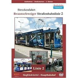 Streckenfahrt - Braunschweiger Strassenbahnlinie 2
