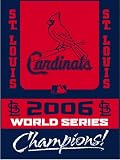 St. Louis Cardinals 2006 World Series Championship 60x80 Blanket