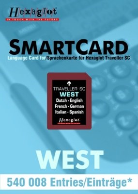 Heimkinosysteme: Hexaglot SmartCard West Elektronisches W�rterbuch