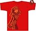 新世紀エヴァンゲリオン アスカTシャツ レッド サイズ:S