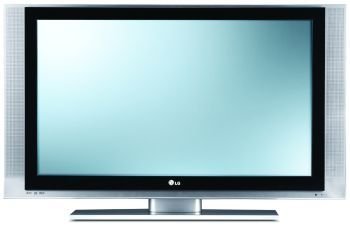 Lautsprecher: LG 42 LC 3 R 42 Zoll / 106 cm 16:9 "HD-Ready" LCD-Fernseher silber/schwarz