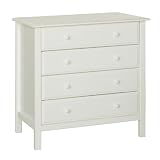 Da Vinci Roxanne 4-Drawer Dresser Finish: Antique White