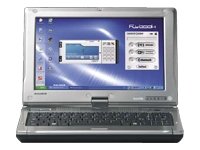 Festnetztelefone: FLYBOOK V33i PEN M733 T1100 8,9 Zoll 80GB 1024 MB DDR1 ATI X200M WXPP Schwarz
