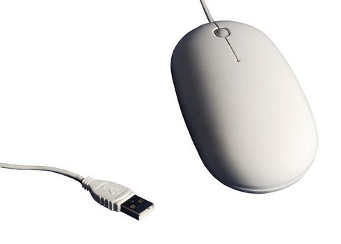 Elektronik Und Foto: Artwizz ArtMouse - USB Optical Laser Maus, weiss