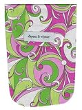 Diapees and Wipees Accessory Bag - Pink Groovy Swirls