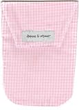 Diapees and Wipees Accessory Bag - Pink Gingham