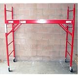 Industrial Mobile Stackable Scaffolding - 1000 Lb Load Capacity