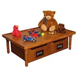 Todays Tot Summerside Activity Table w/ Two Drawers Finish: Oak