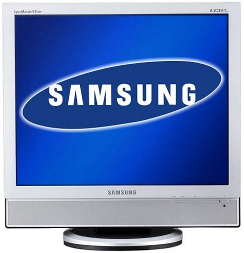 Festplatten: Samsung SyncMaster 941MP 19 Zoll TFT LCD-Monitor (Kontrast 700:1, 8ms Reaktionszeit) silber