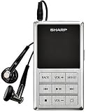 SHARP Napster対応デジタルオーディオプレーヤー (1GB/miniSD対応/FMトランスミッター内蔵) シルバー MP-E300-S